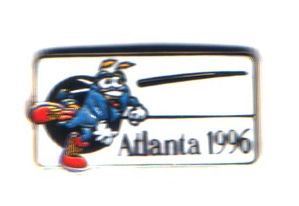 Atlanta 1996 Izzy kaster spyd